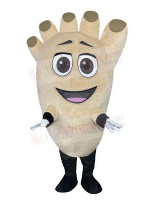 Foot mascot costume