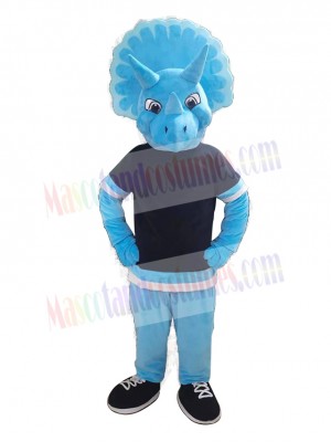 Triceratops mascot costume