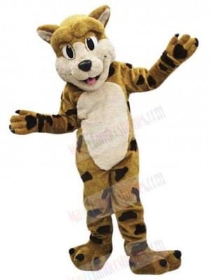 Bobcat mascot costume