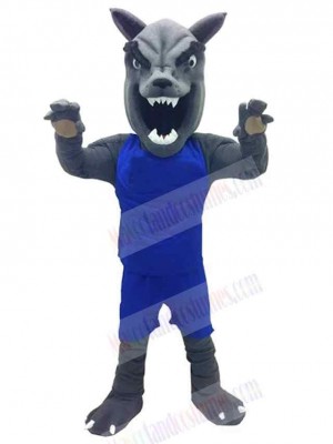Wolf mascot costume