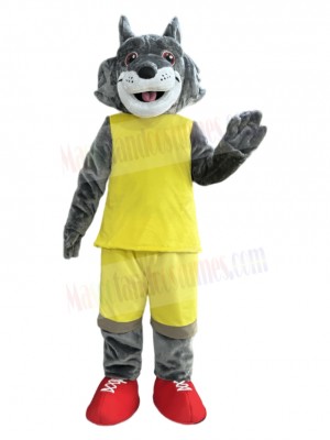 Wolf mascot costume