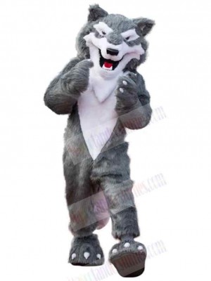 Wolf mascot costume