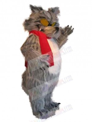 Wolf mascot costume
