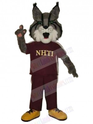 Jogging Sports Wolf Mascot Costume Animal