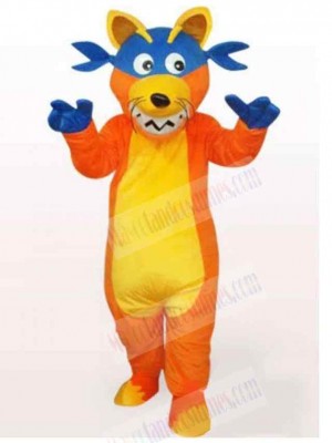 Wolf mascot costume