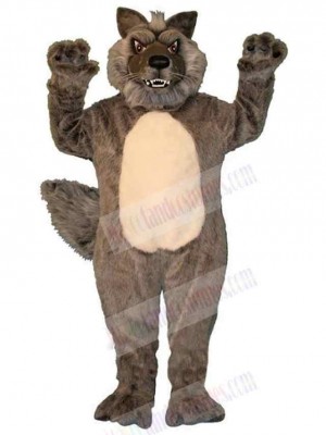 Wolf mascot costume