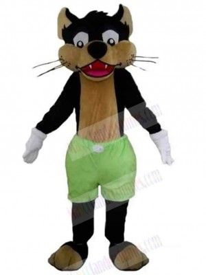 Wolf mascot costume