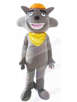 Wolf mascot costume