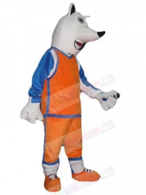 Wolf mascot costume