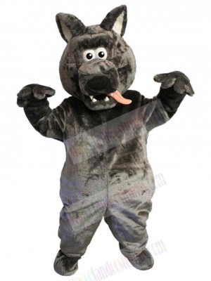 Wolf mascot costume