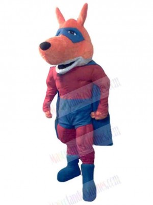 Wolf mascot costume