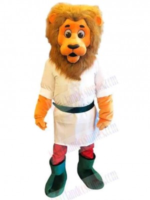 Lion mascot costume