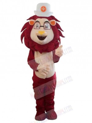 Lion mascot costume