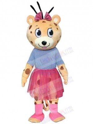 Leopard mascot costume