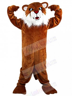 Leopard mascot costume
