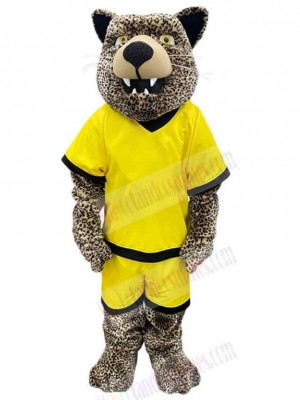 Leopard mascot costume
