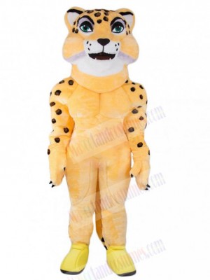 Leopard mascot costume