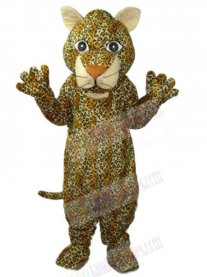 Leopard mascot costume