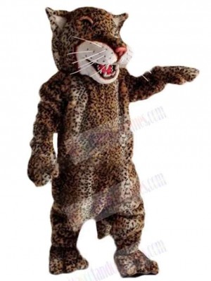 Leopard mascot costume