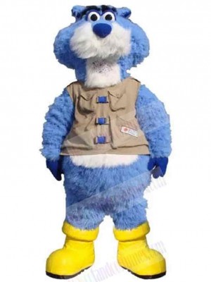 Leopard mascot costume