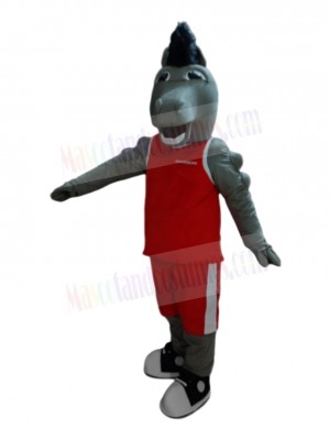 Mustang Horse mascot costume