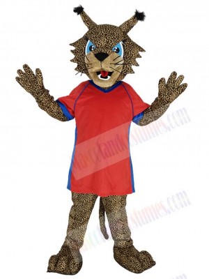 Bobcat mascot costume