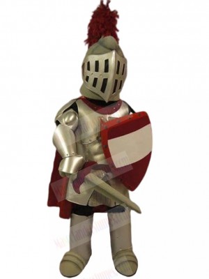 spartan knight mascot costume