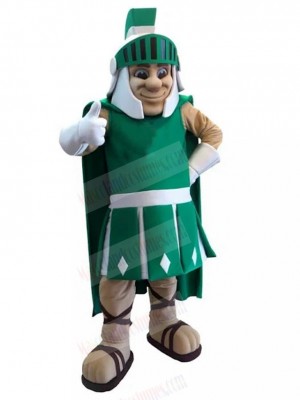 spartan knight mascot costume 