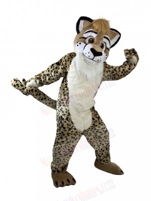 Leopard mascot costume