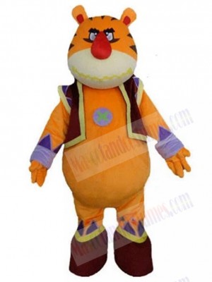 Tiger mascot costume
