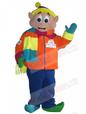 Elf mascot costume