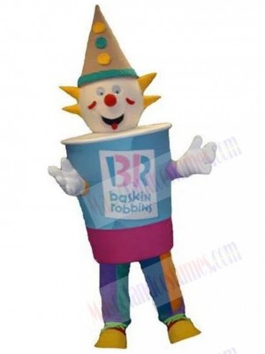 Baskin Robbins Elf Mascot Costume Cartoon