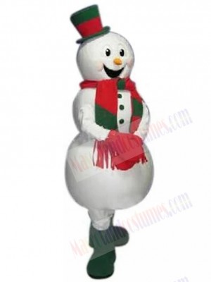 Snowman mascot costume