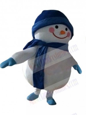 Snowman mascot costume