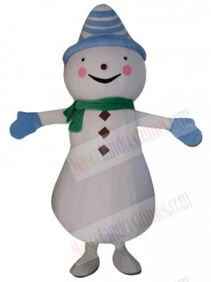 Snowman mascot costume