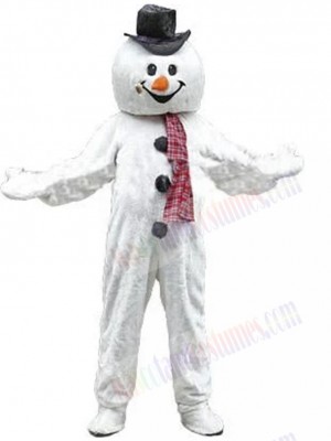 Snowman mascot costume