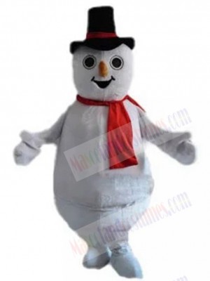 Snowman mascot costume