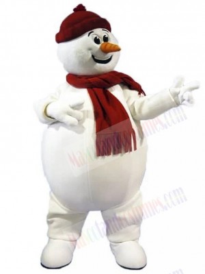 Snowman mascot costume