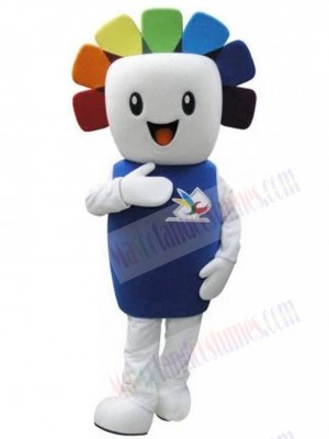 Snowman mascot costume