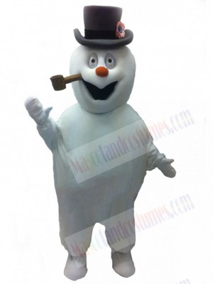 Snowman mascot costume