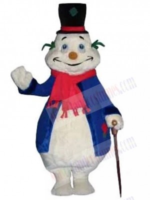 Snowman mascot costume