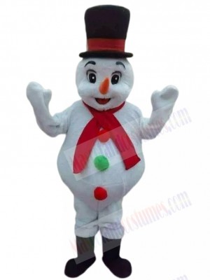 Snowman mascot costume