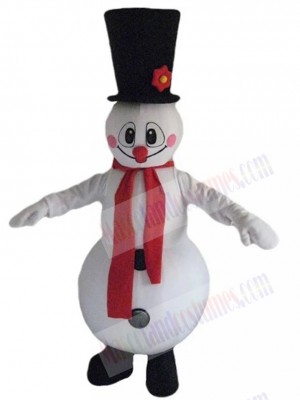 Snowman mascot costume