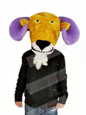 Cool Ram Mascot Costume Only Head