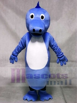 Cute Blue Henry Seahorse Mascot Costumes 