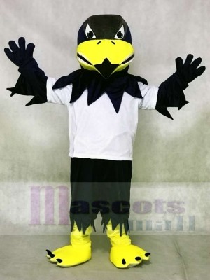 White Shirt Sport Falcon Eagle Mascot Costumes Animal
