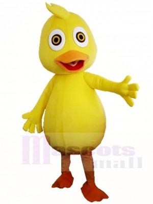 Yellow Duck Mascot Costumes Animal Poultry