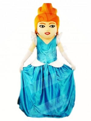 Cinderella Mascot Costumes Cartoon 