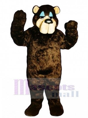 Cute Bramble Bear Mascot Costume