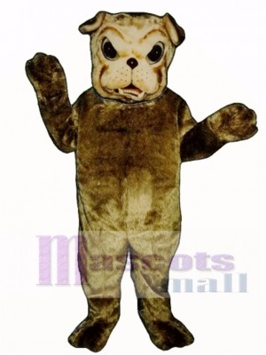 Cute Bulldog Mascot Costume